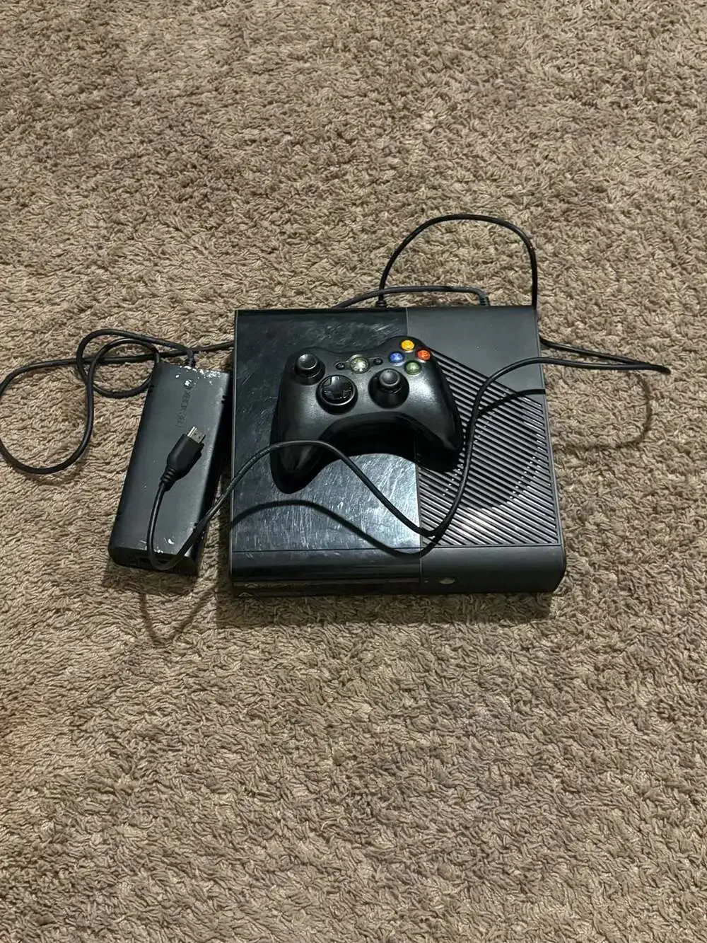 Microsoft Xbox 360 E Console Bundle with Controller and Power Supply